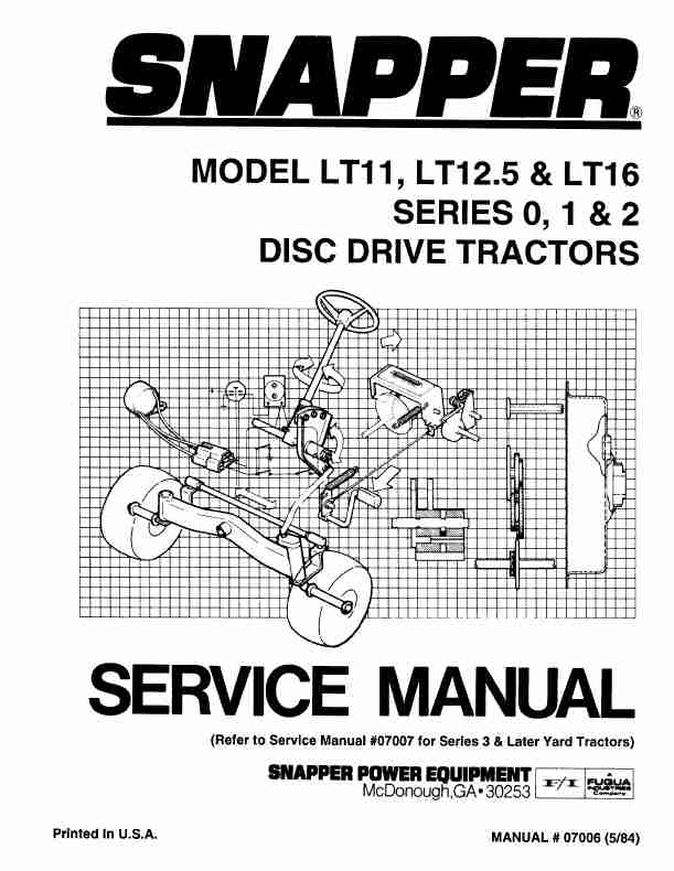 Snapper Lawn Mower LT12 5-page_pdf